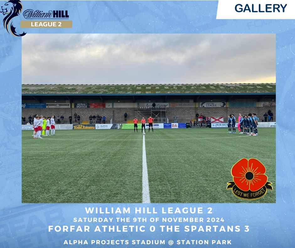 2024 04 27 Forfar Athletic 2 Stranraer 0