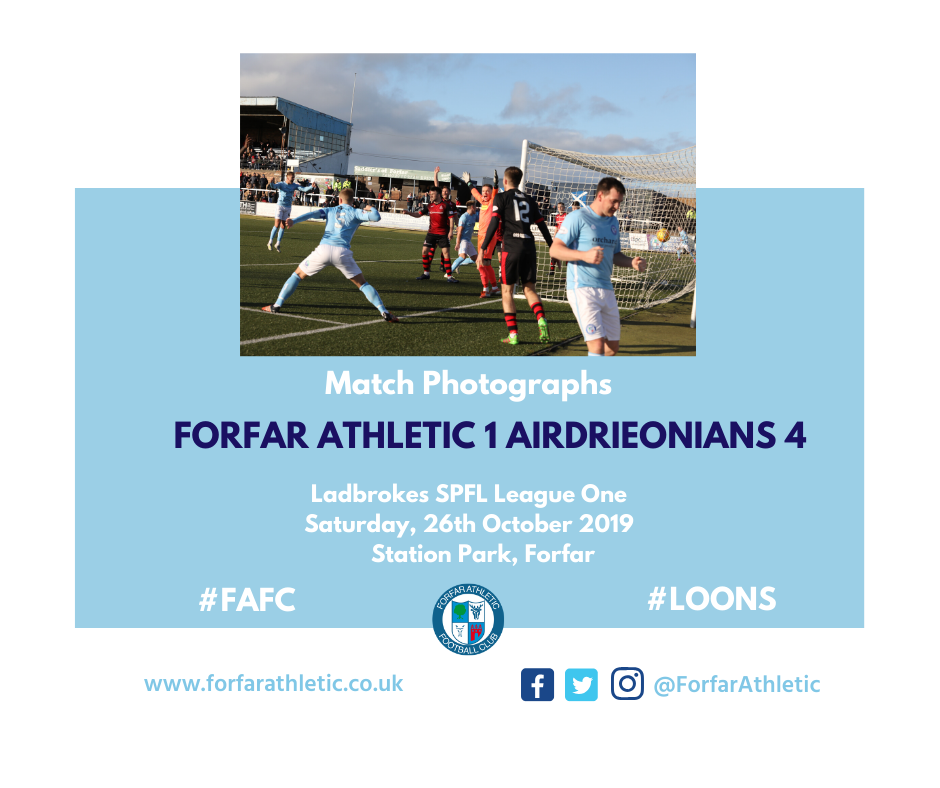 2019 09 21 Forfar Athletic 2 Montrose 0