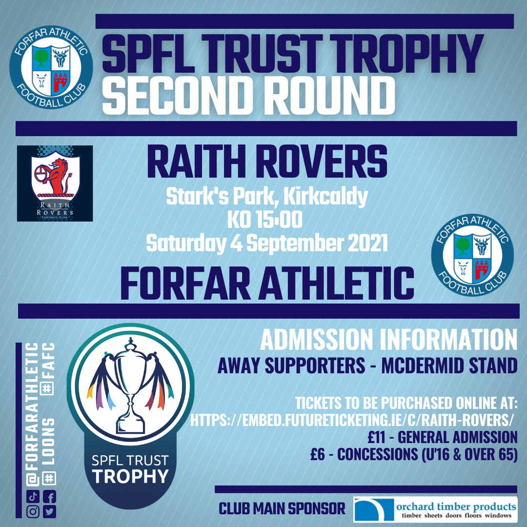 vs Raith Rovers graphic